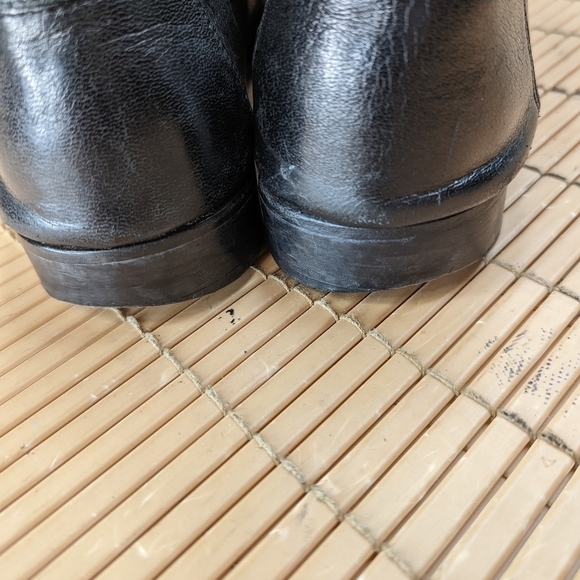 Bruno Magli Mens Horsebit Loafers Shoes Black Leather Silver Bit Size 10.5M.   2 - Picture 4 of 11